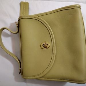 Coach Vintage Line Green Rare Preowned